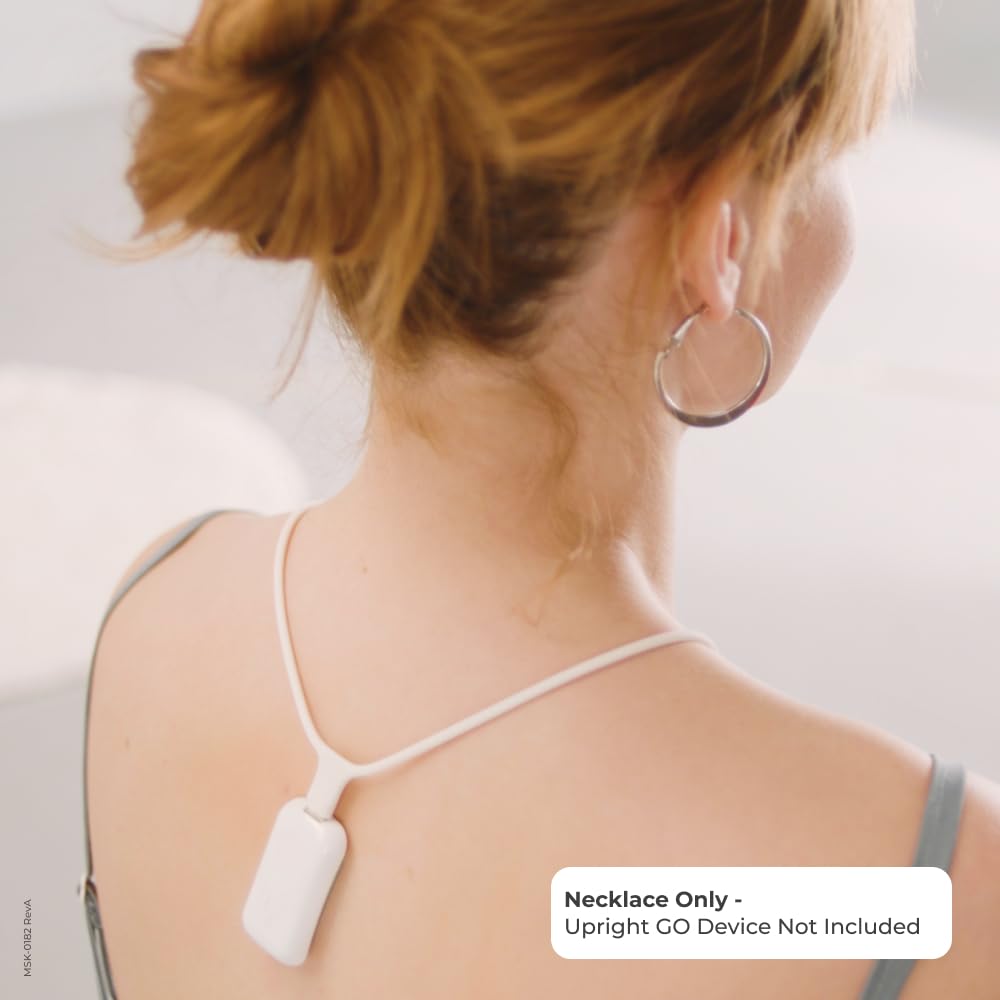 Collier Upright GO – vue arrière, confort doux en silicone hypoallergénique
