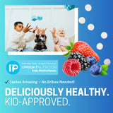 Upright Nutrition Enfants Multivitamine - Sans sucre, formulation propre pour les collations.
