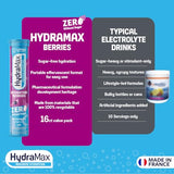 Upsa HydraMax arôme mélange fruits, goût vibrant pour une hydratation agréable.
