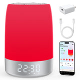 Lampe Uptimus lumineuse rouge 620-690 nm, ambiance relaxante propice au coucher.