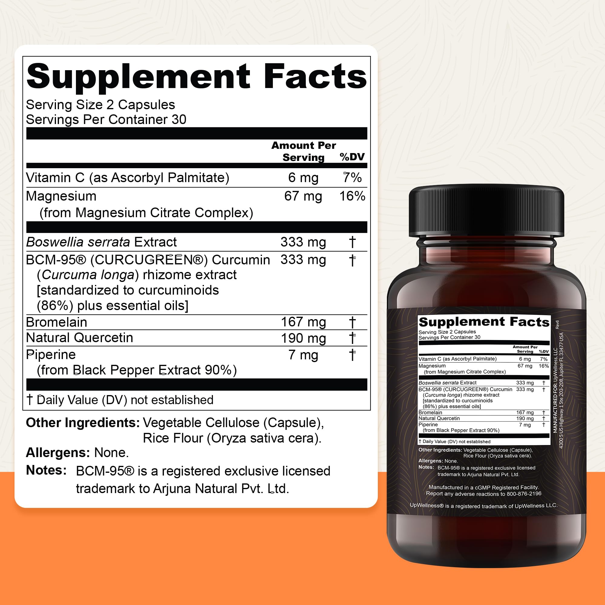 Capsules UpWellness Golden Revive : intégration facile dans la routine journalière.