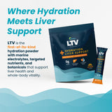 Boisson post-entraînement UpWellness LTV avec électrolytes marins pour récupération légère