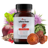 UpWellness Ultra Foie capsules: soutien quotidien du foie et de la vésicule biliaire.