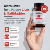 UpWellness Ultra Foie ingrédients: choix naturels pour soutenir la fonction hépatique.