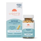 Uqora Defend – bouteille vue de face, soutien potentiel à la santé urinaire.