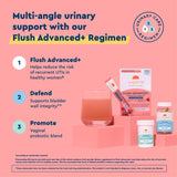 Uqora Promote probiotiques vaginaux soutenant le microbiome vaginal sain.