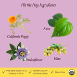Hit The Hay: herbes séchées, mélange traditionnel pour une détente en soirée.