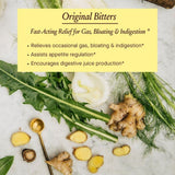 Urban Moonshine Original Digestive Bitters — ingrédients visibles soutenant la digestion.