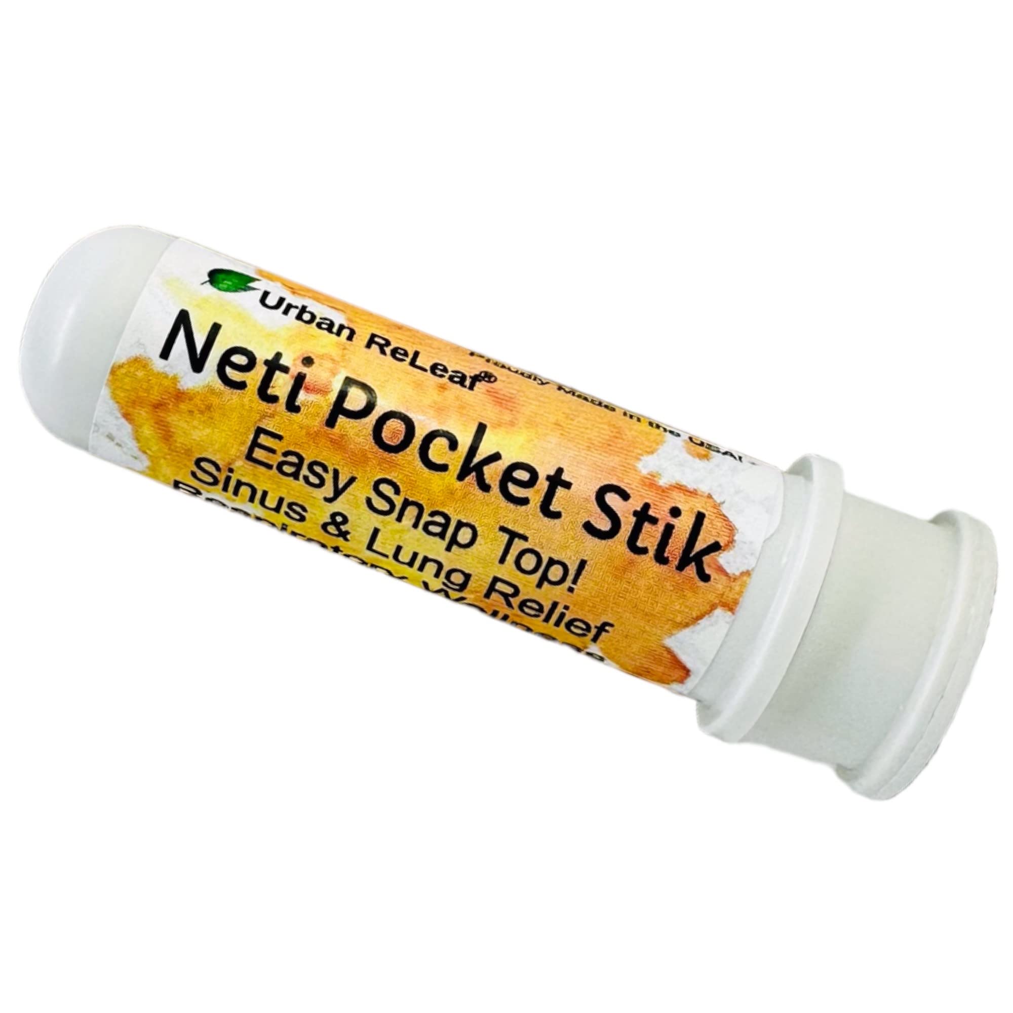 Urban ReLeaf Neti Pocket Stik, ouverture clip rapide, pratique en déplacement.
