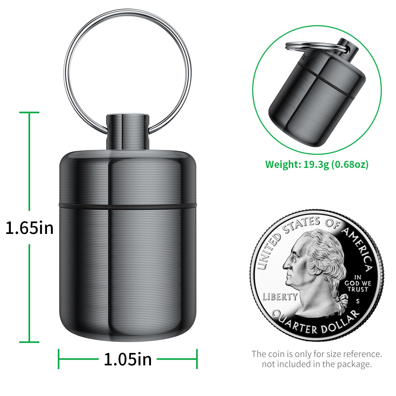 Étui Urekt étanche pour bouchons d oreille, protection contre l humidité.