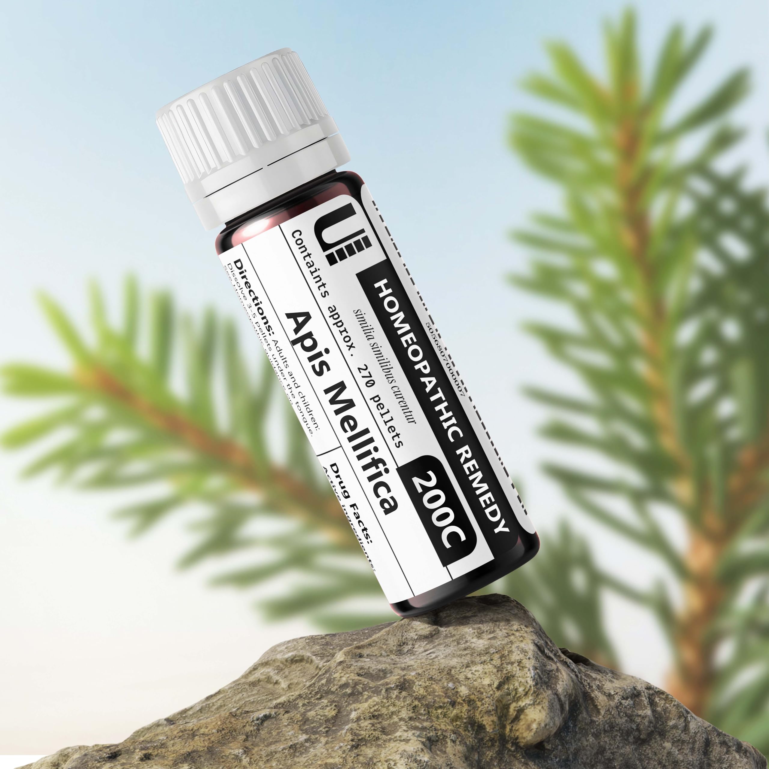 Apis Mellifica 200C sans lactose, pellets faciles à prendre au quotidien.