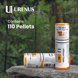 Bouteille précision Urenus Allium Cepa 6C délivrant un pellet à la fois.