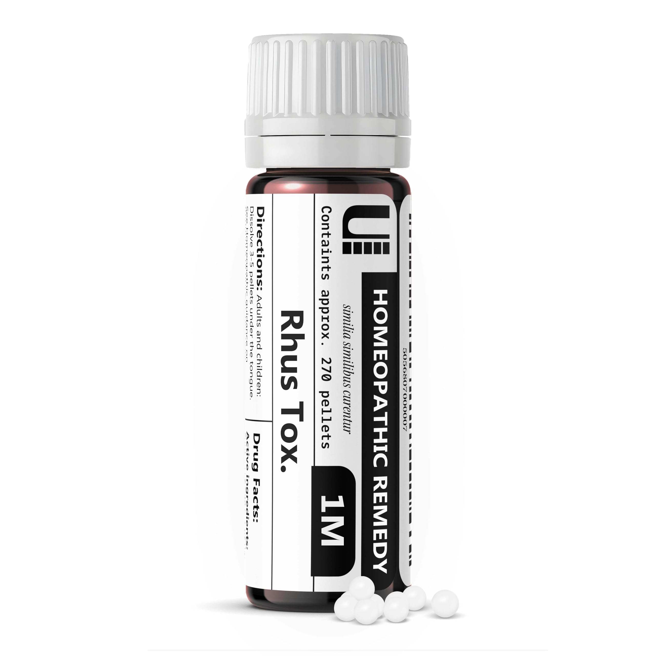 Urenus Rhus Toxicodendron 1M – bouteille de 270 granules, format pratique et économique