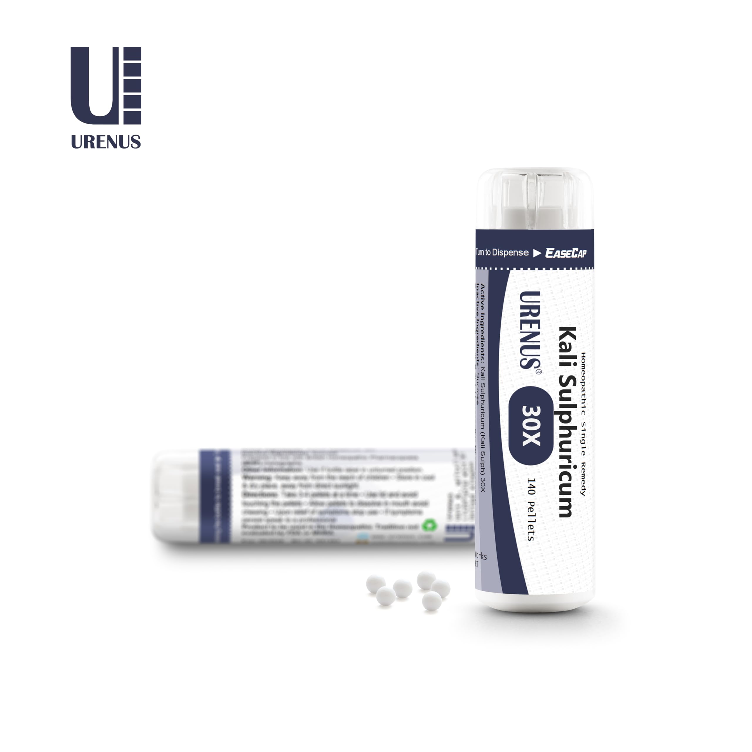 Boîte Urenus sans additifs artificiels pour une routine naturelle.