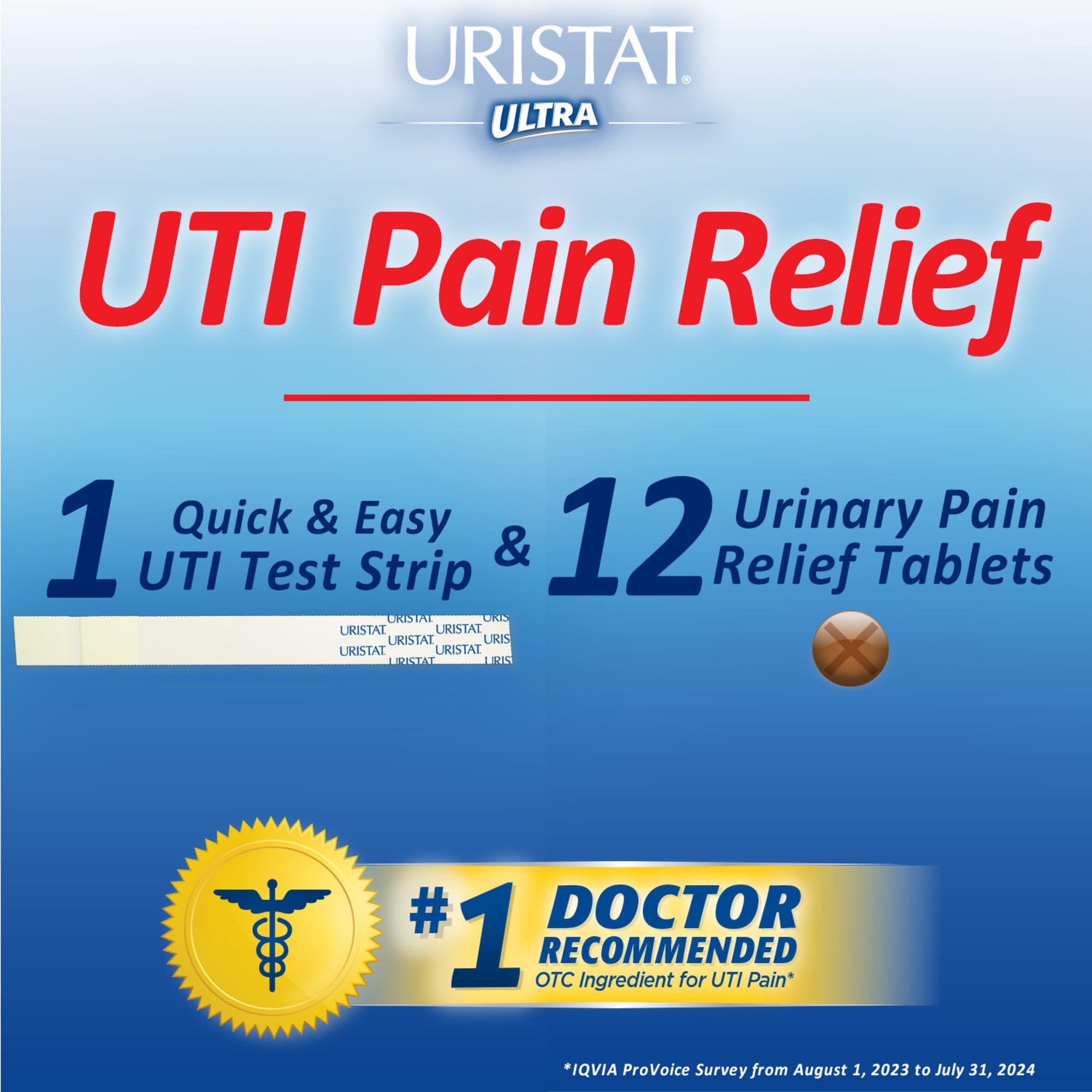 URISTAT Ultra boîte-comprimes-uti avec 12 comprimés au goût canneberge.