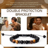 uroclysmic bracelet ajustable corde tresse, confort pour tous les poignets.