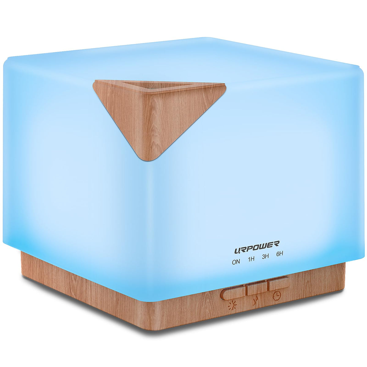 URPOWER Diffuseur d'aromathérapie 700ml, design moderne pour salon.