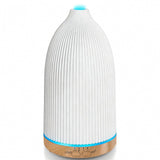URPOWER diffuseur 100ml avec base grain bois, ambiance zen.