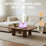 URPOWER Diffuseur ultrasonique silencieux, parfait pour bureau calme.