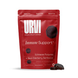 URVI Gommes Immunité – bouteille pratique pour l'apport quotidien.