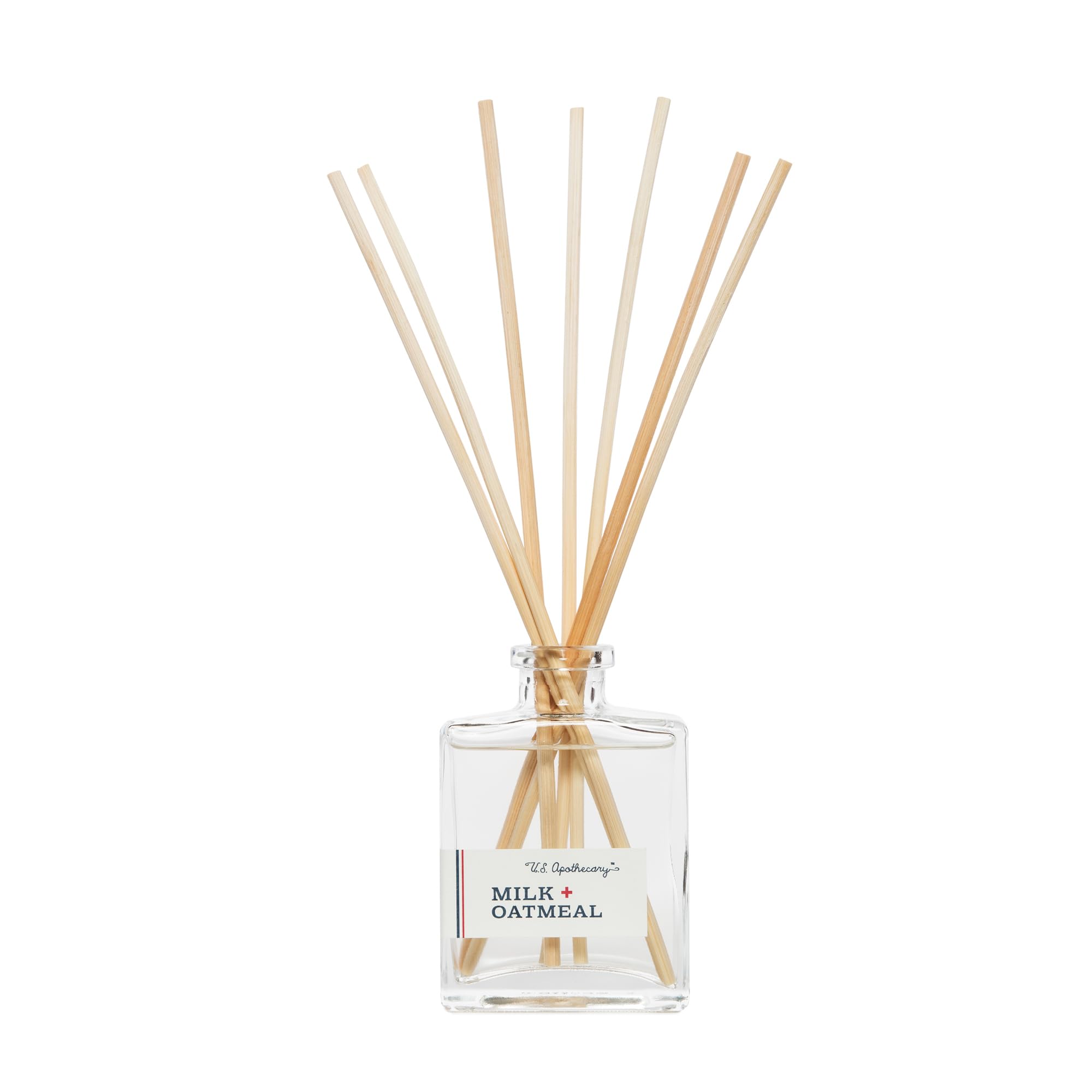 Diffuseur US Apothecary lait avoine en bouteille vintage apaise l'espace.