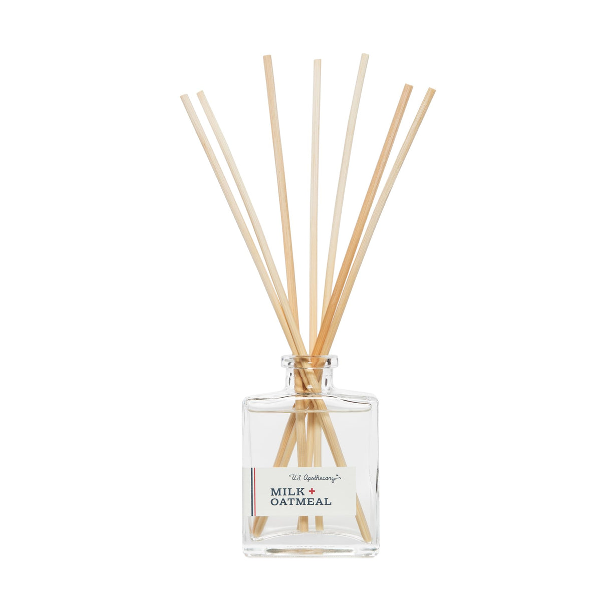 Diffuseur US Apothecary lait avoine en bouteille vintage apaise l'espace.