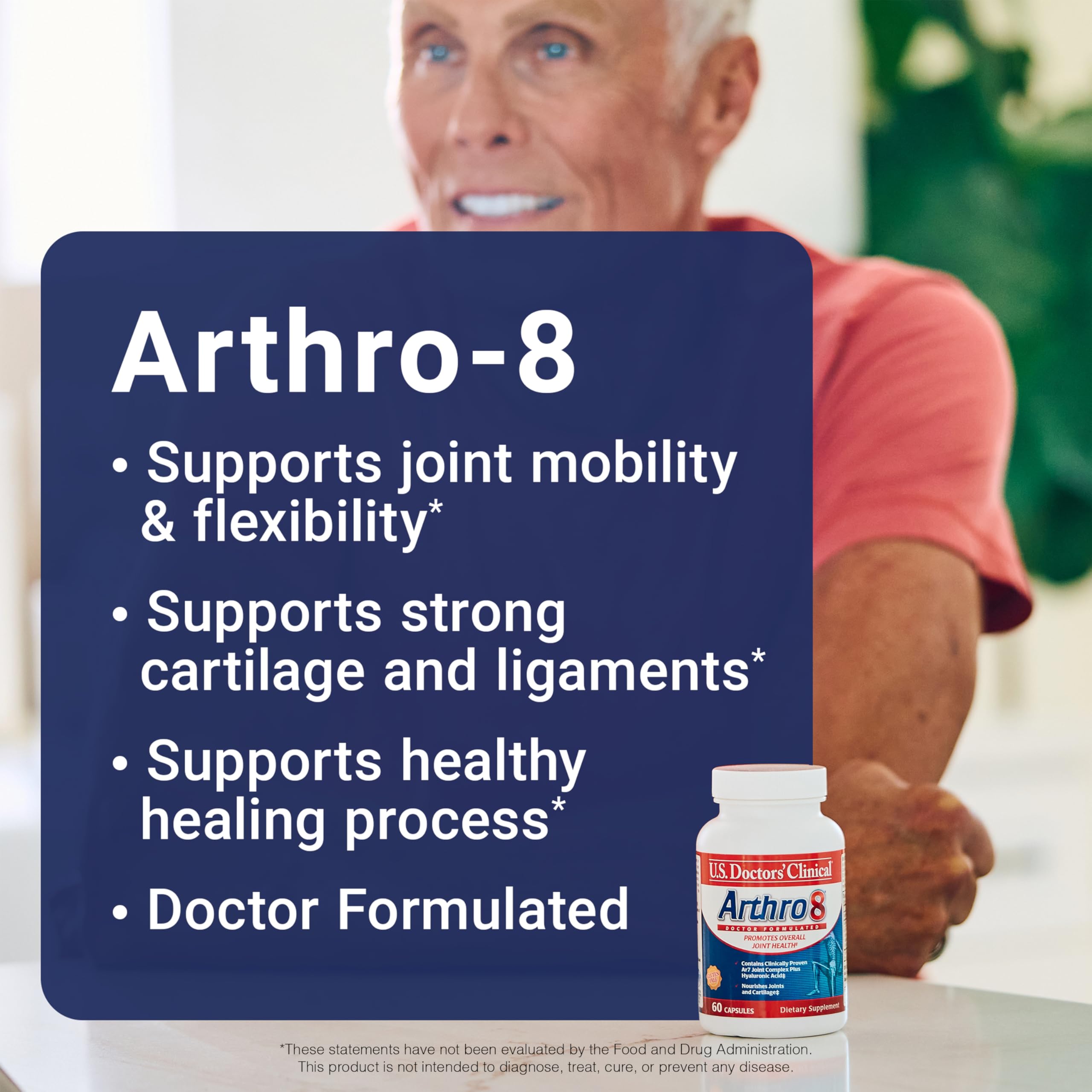 Arthro8 – gélules: prise facile pour le confort des articulations au quotidien.