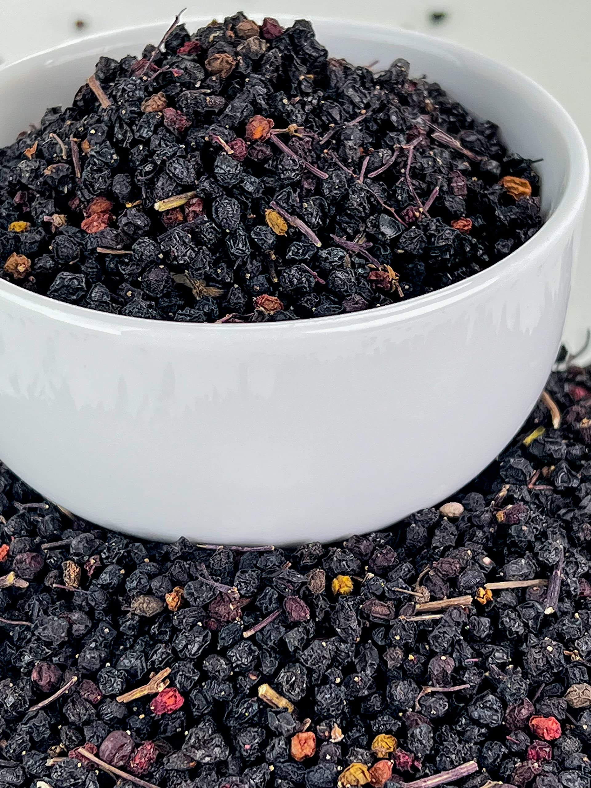 Infusion de thé au sureau U.S. Wellness Naturals, arôme délicat.