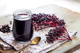 Sirop maison au sureau avec U.S. Wellness Naturals.
