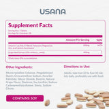 USANA Proflavanol C200 – emballage extérieur, présentation claire des ingrédients.
