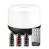 Diffuseur USB avec ensemble de 3 huiles essentielles pour une ambiance aromatique variée.