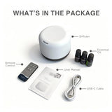 Diffuseur USB facile à nettoyer pour entretien rapide.