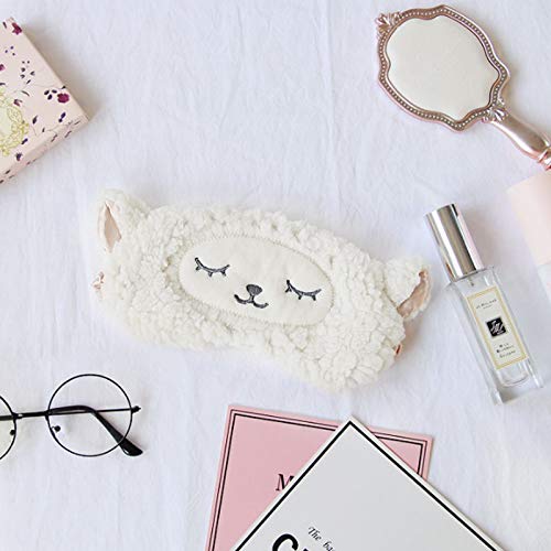 U Scinan masque yeux mouton dessin anime, douceur et confort pour sieste