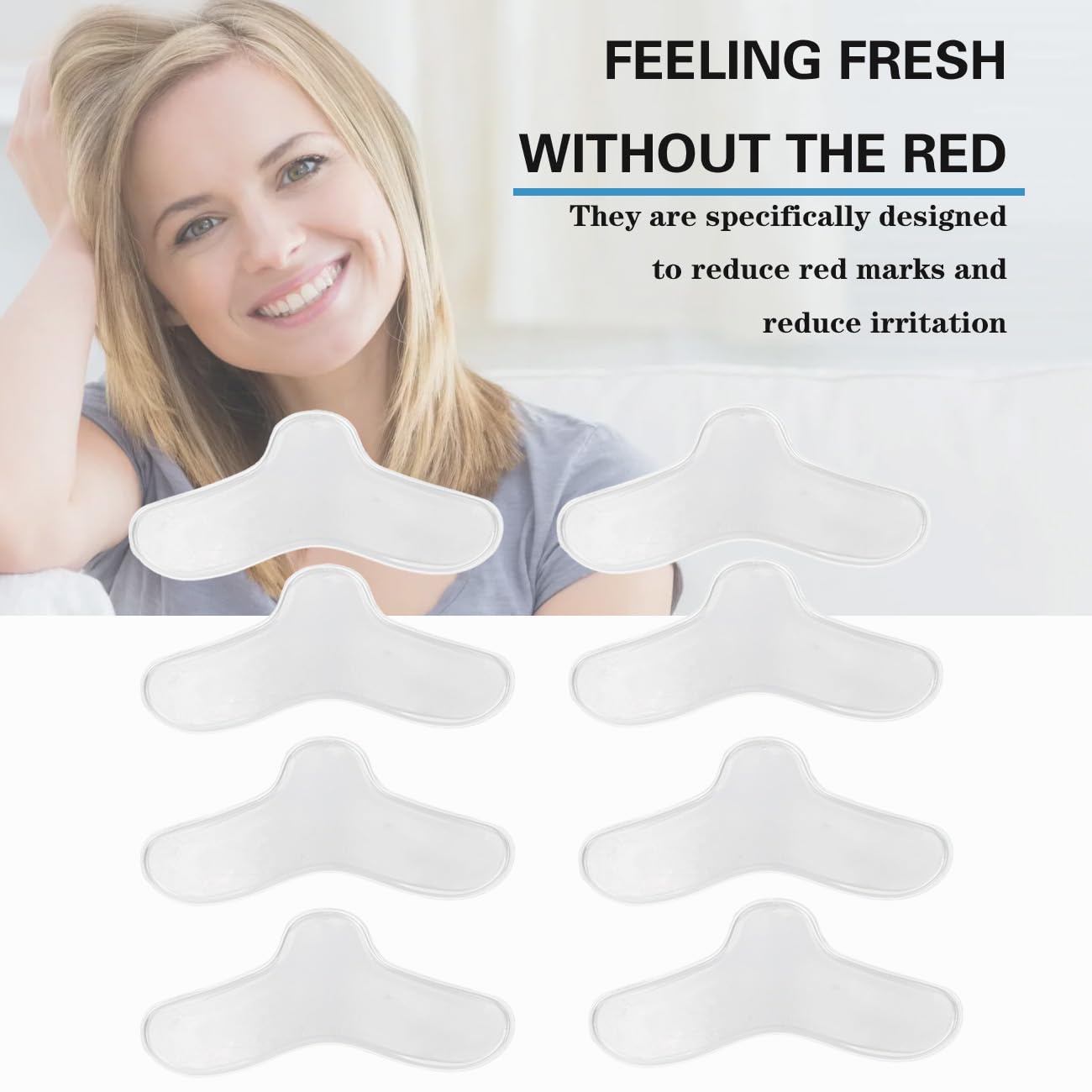 USNUANNU gel nasal pour CPAP: douceur et adaptation multi-masques.