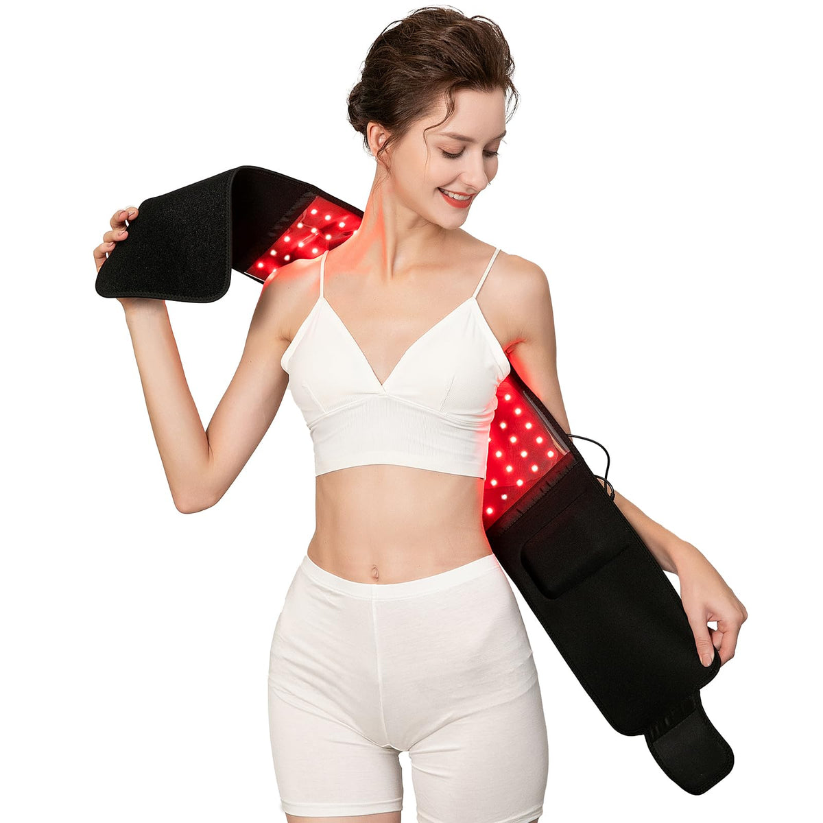 USUIE: bande de thérapie lumière rouge 660nm pour stimulation cutanée et bien-être.
