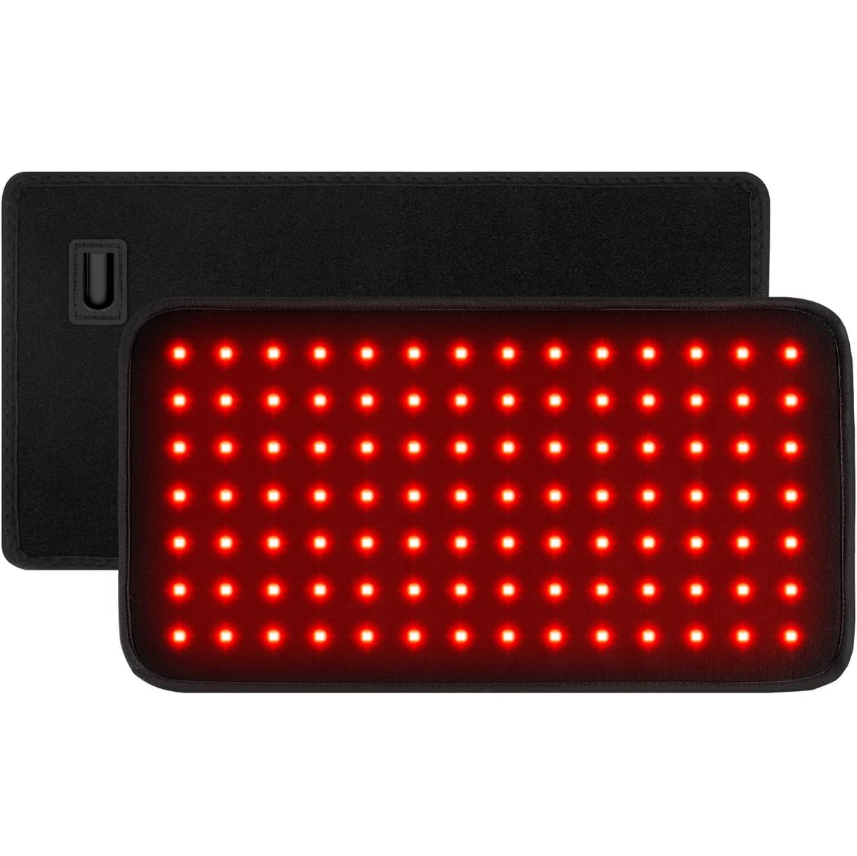 USUIE ceinture lumière rouge corps, utilisation portable et apaisante.