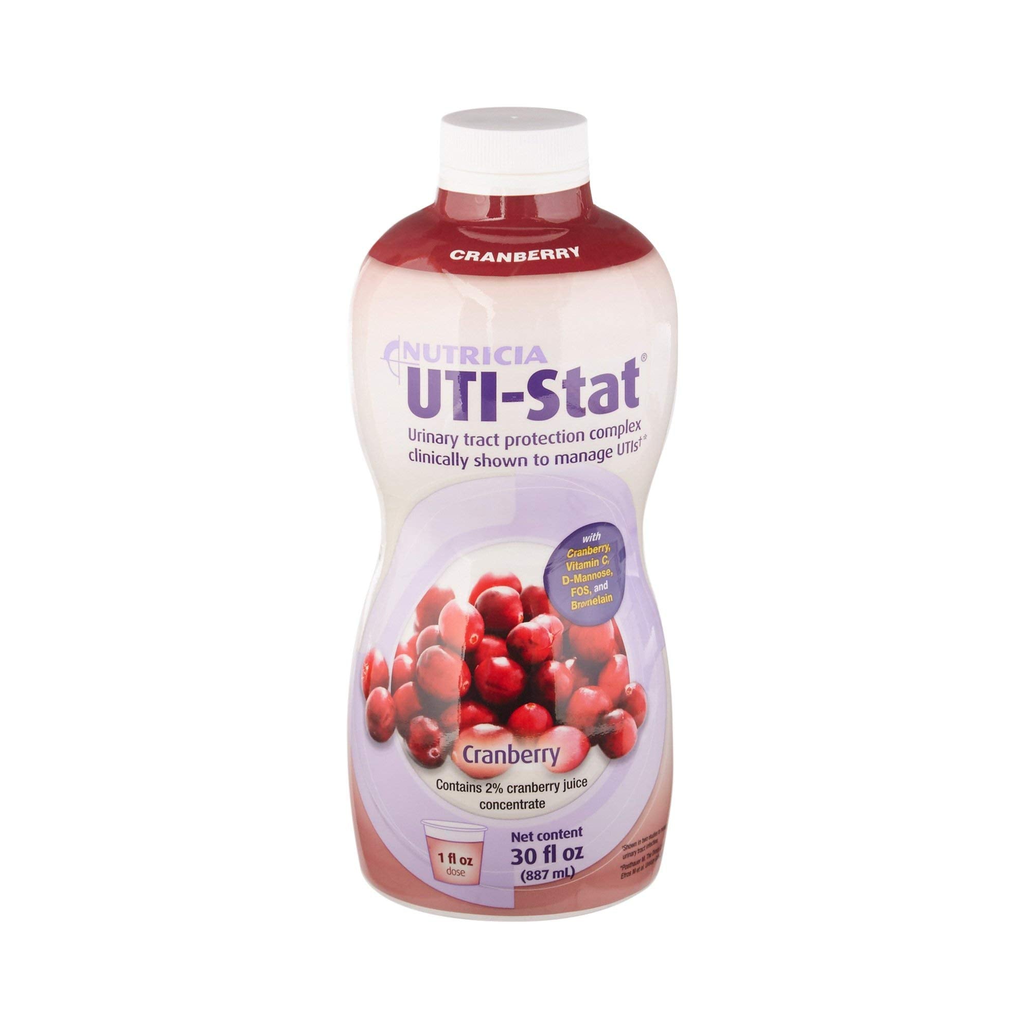 UTI-Stat bouteille canneberge 30oz pour une utilisation quotidienne pratique.