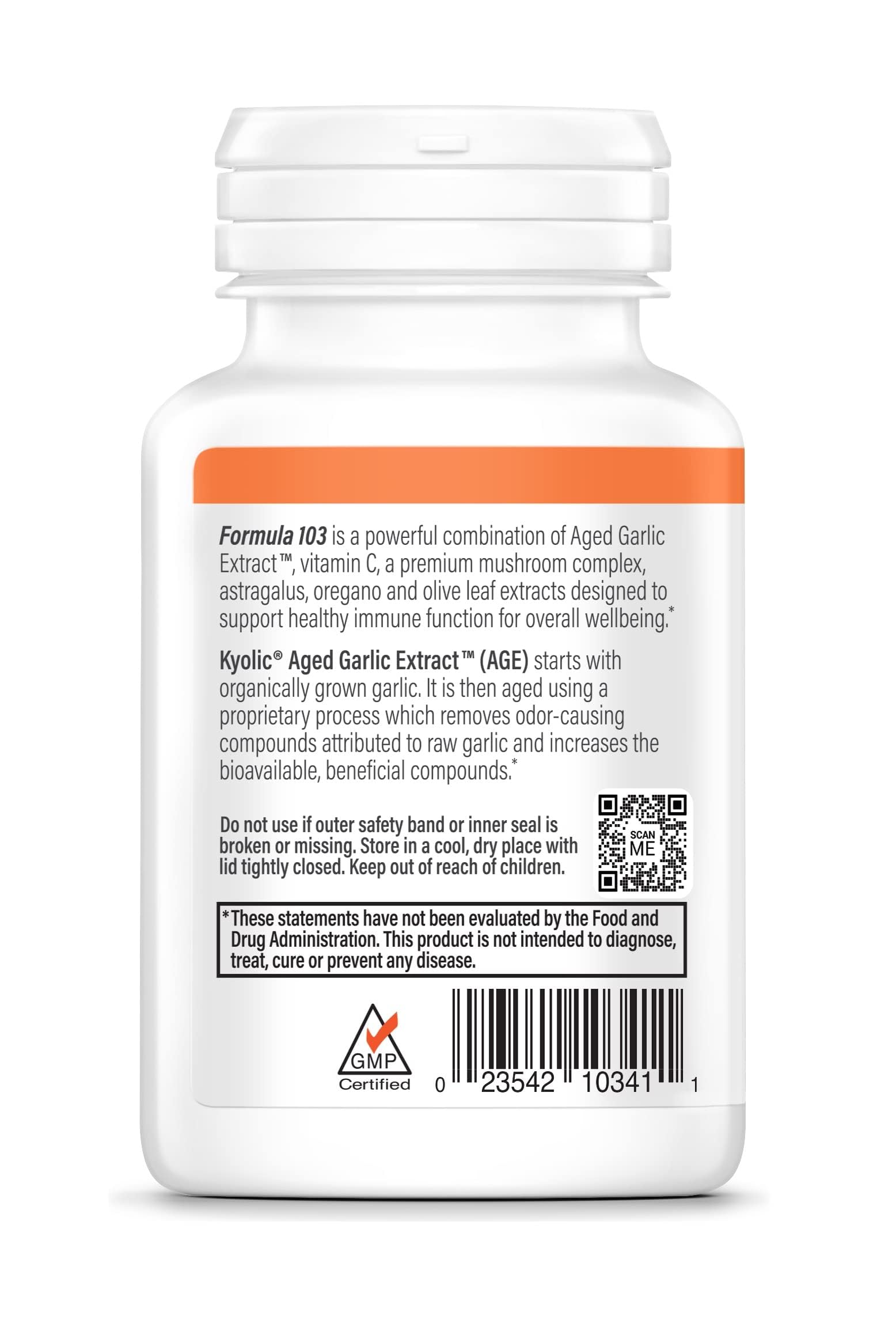 Utilisation quotidienne Kyolic Extrait ail agee – pratique et facile à intégrer à la routine.