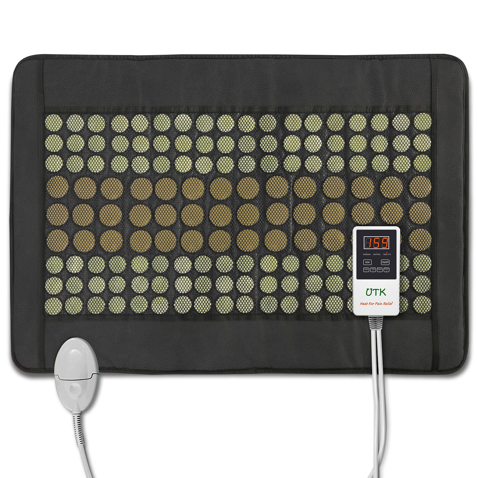 UTK coussin-chaleur infrarouge dos, chaleur en profondeur pour détendre les muscles.