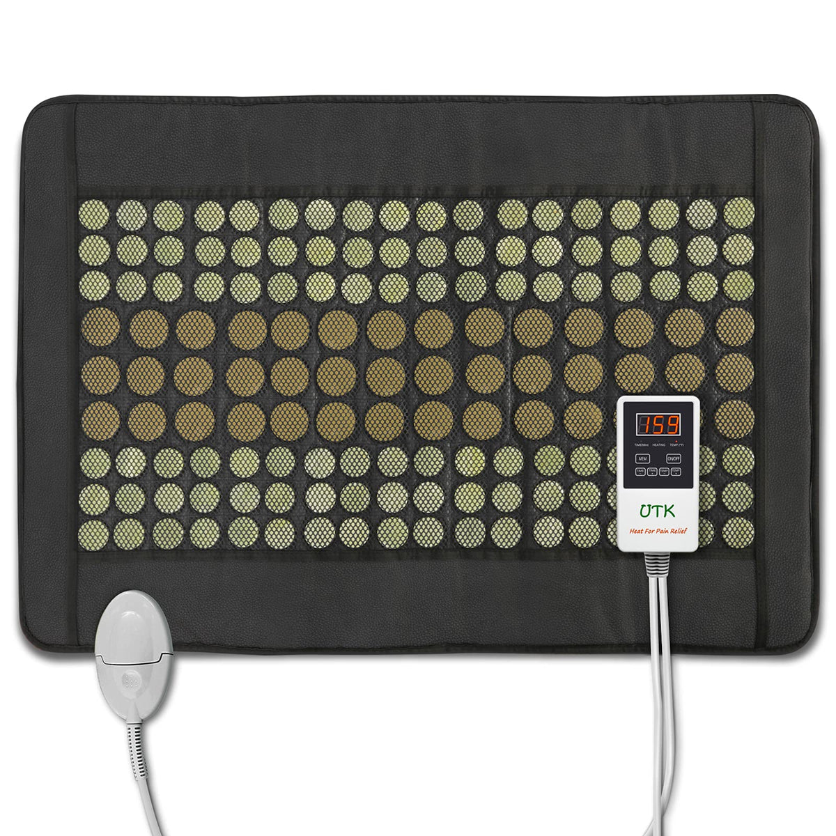 UTK coussin-chaleur infrarouge dos, chaleur en profondeur pour détendre les muscles.