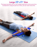 UTK tapis thérapeutique bleu et rouge, pratique à domicile.