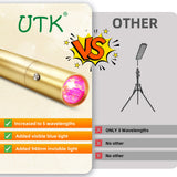 UTK thérapie lumière infrarouge 850-940 nm – pénétration profonde pour muscles et articulations.