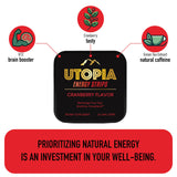 UTOPIA Strips Energy Strips utilisation rapide pour sport et études.
