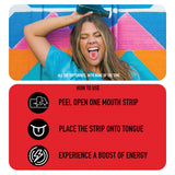 UTOPIA Strips Energy Strips vue rapprochée texture, action rapide.