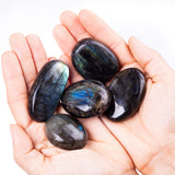 UU UNIHOM Labradorite: pierre paume rouge, inspiration et concentration.