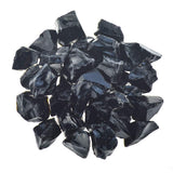 UU UNIHOM obsidienne noire brute 1–2 pouces, tailles variées pour projets variés.