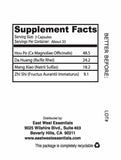UVUBXT Optimal Movement – étiquette de dosage rappelant la posologie quotidienne.
