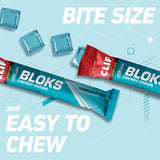 Couleurs vives Tropical Punch CLIF BLOKS, arôme tropical stimulant