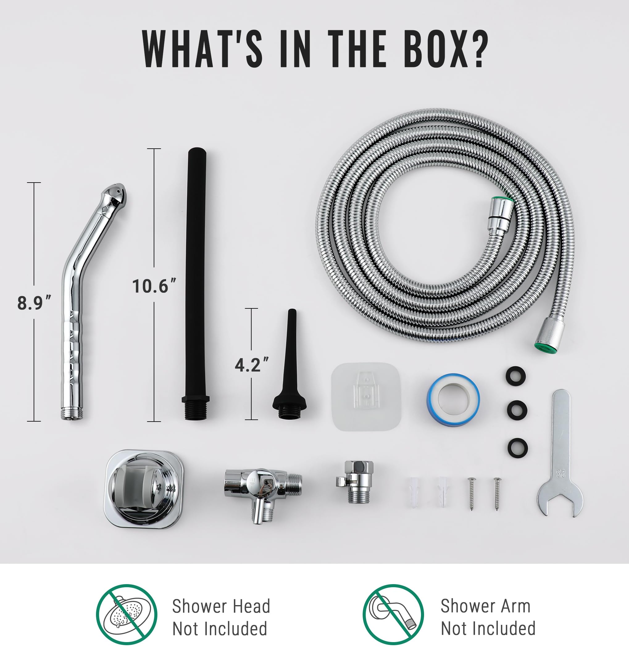 Pack inclus V-Frankness avec accessoires complets pour une utilisation prête.