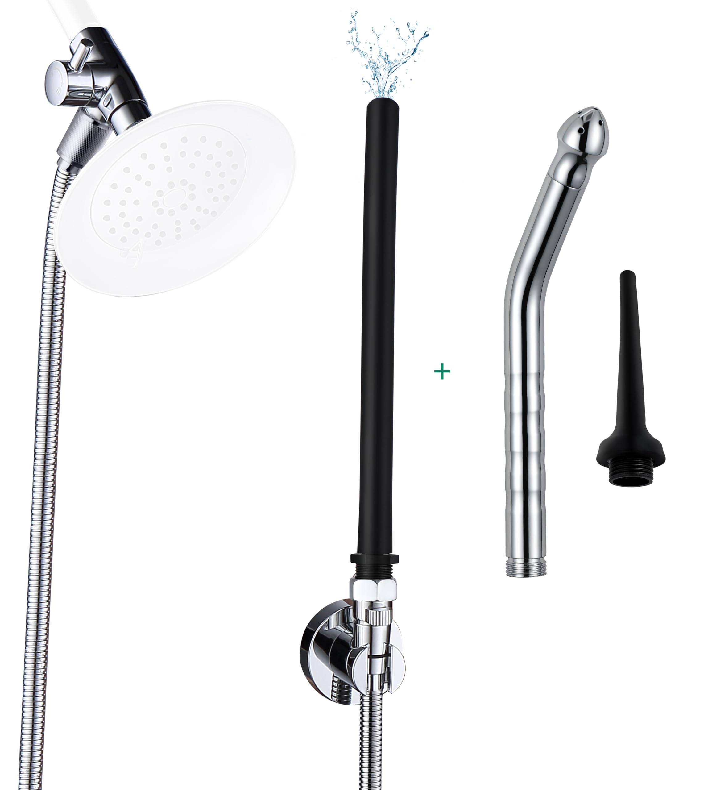 Système V-Frankness avec valve de contrôle eau pour nettoyage en douceur.